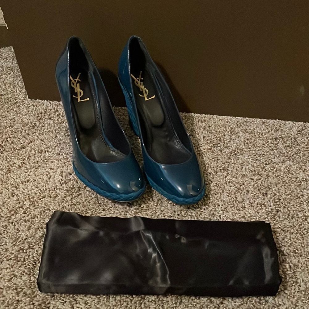 *SOLD*  YSL Wedges